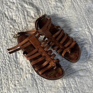 Sam Edelman Leather Gladiator Sandals